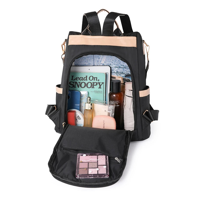 Waterproof Anti-Theft Women Backpack