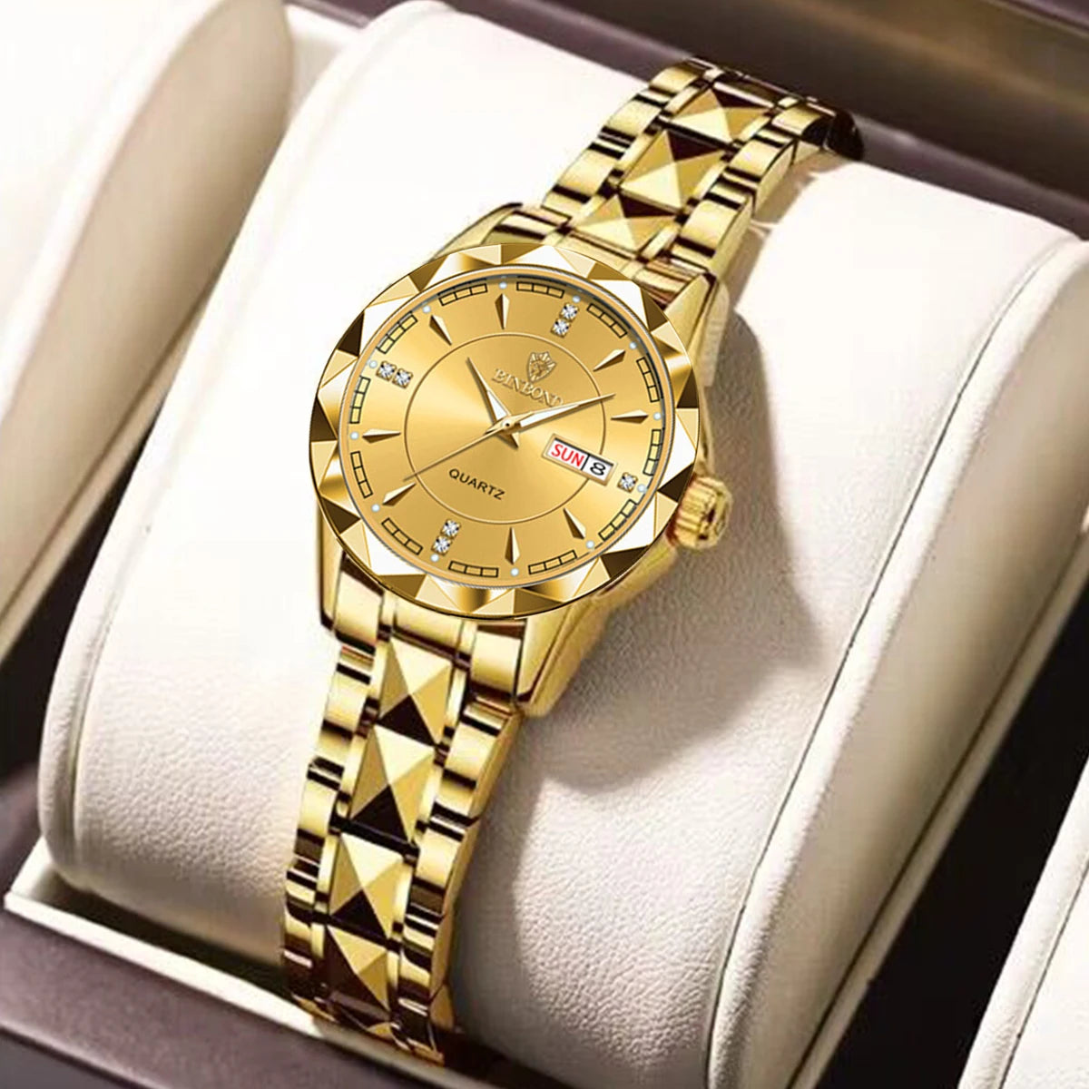 BINBOND Ladies Luminous Quartz Watch