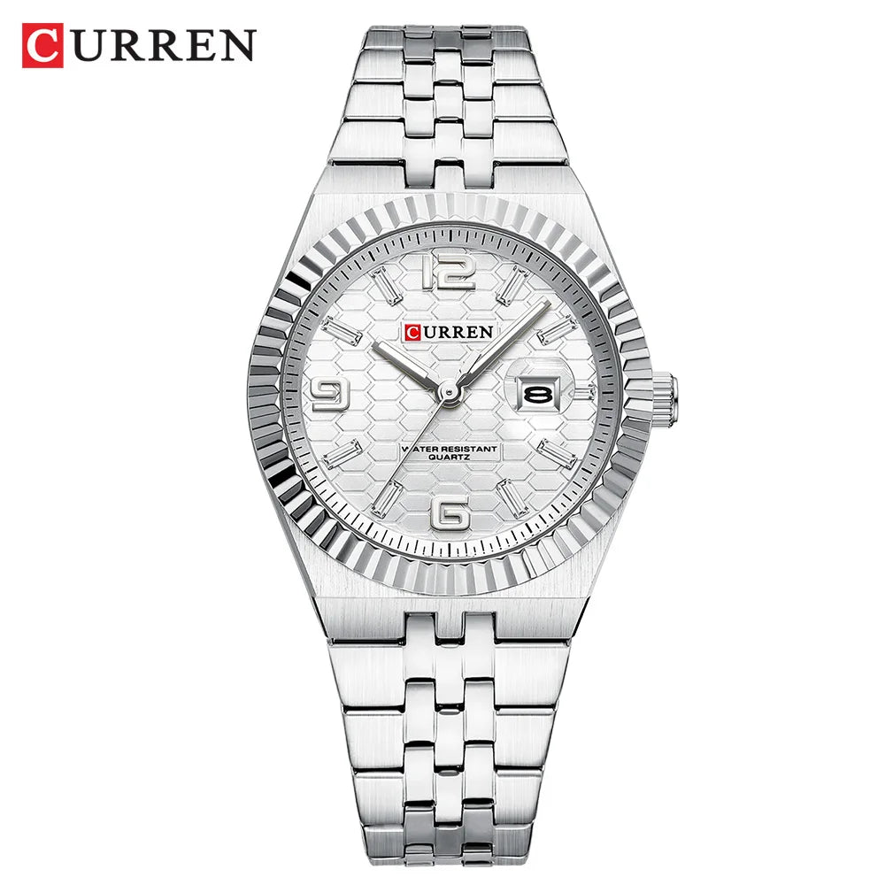 CURREN Luminous Date Quartz Watch