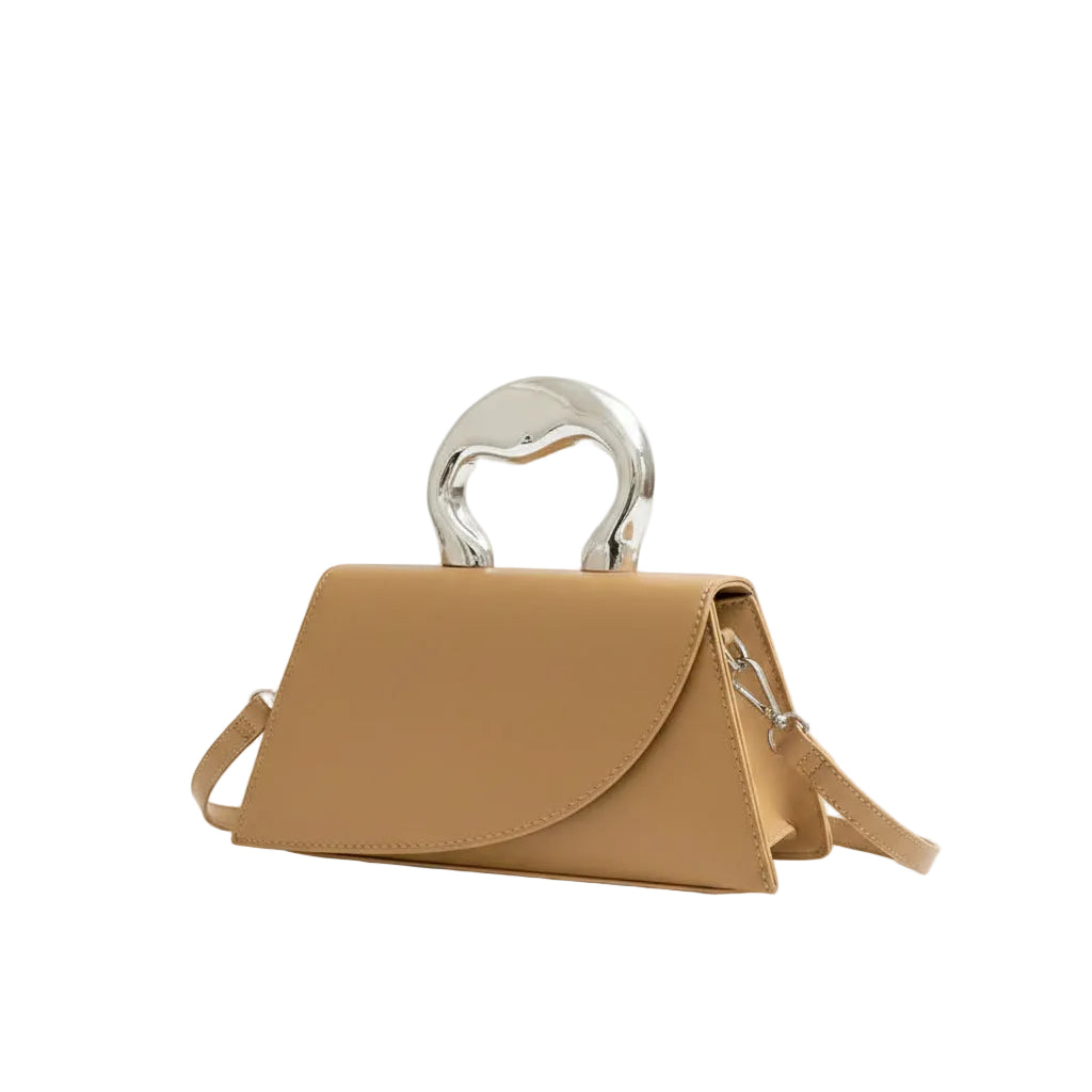 Small PU Leather Tote Bag