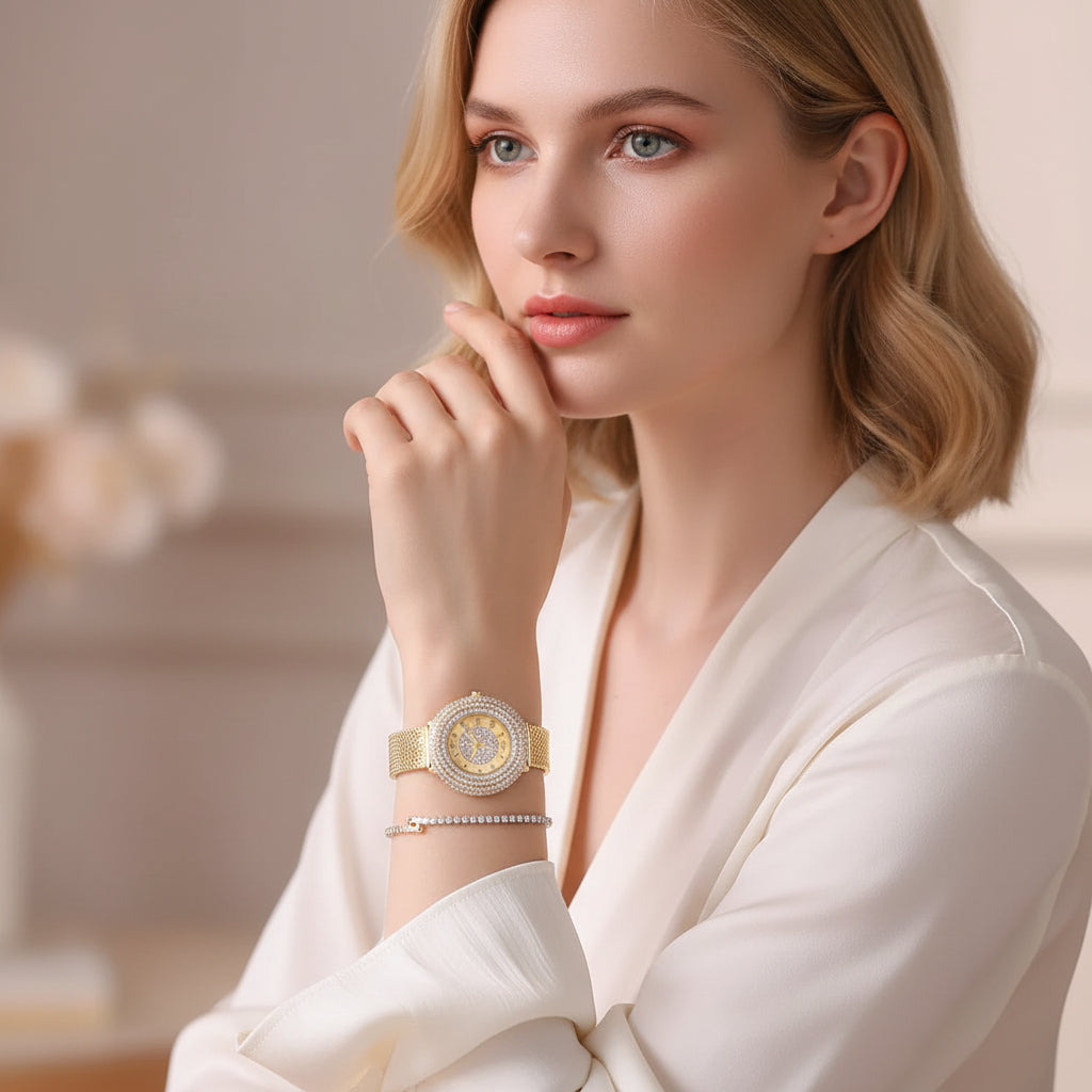 Women's Luxury Waterproof Quartz Watch