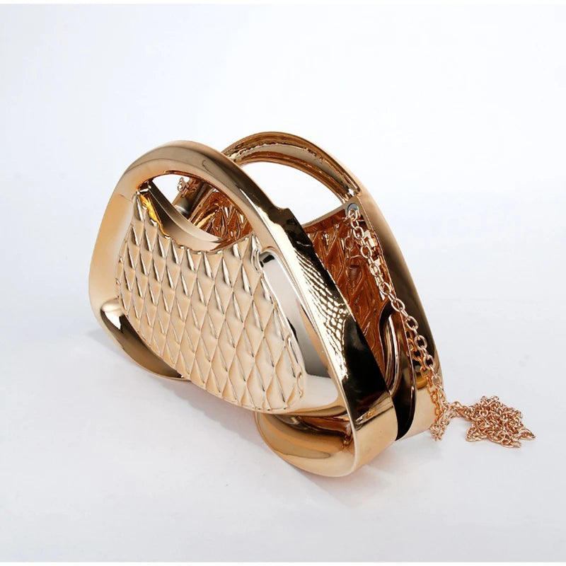 Chain Acrylic Evening Bag