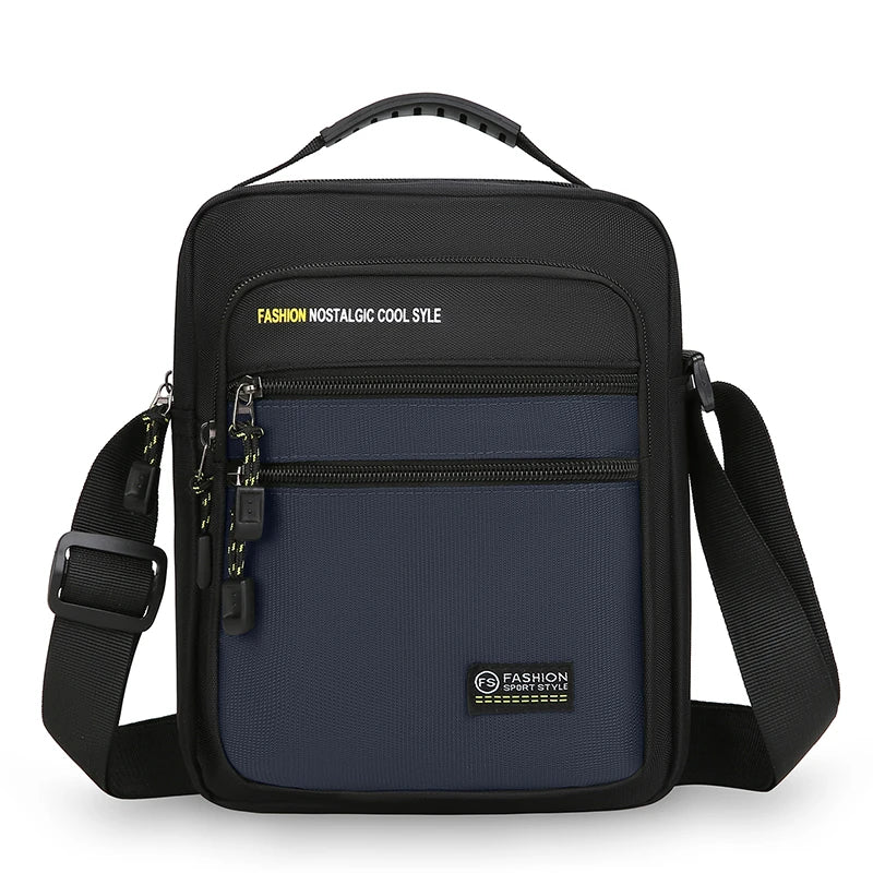 Men's Multi-Pocket Crossbody Bag