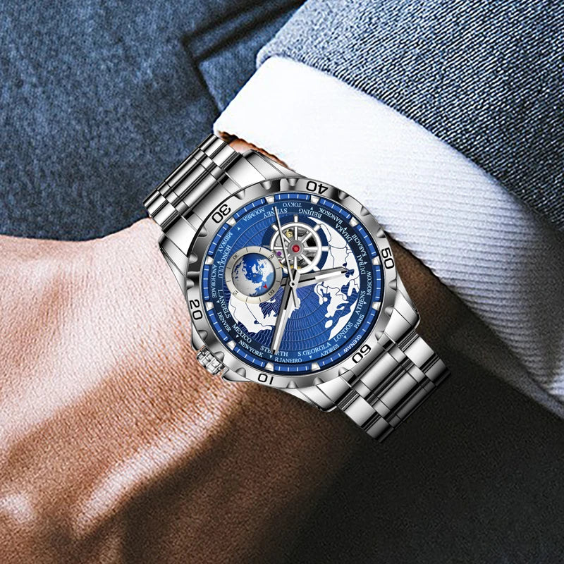GLENAW Earth Mechanical Watch