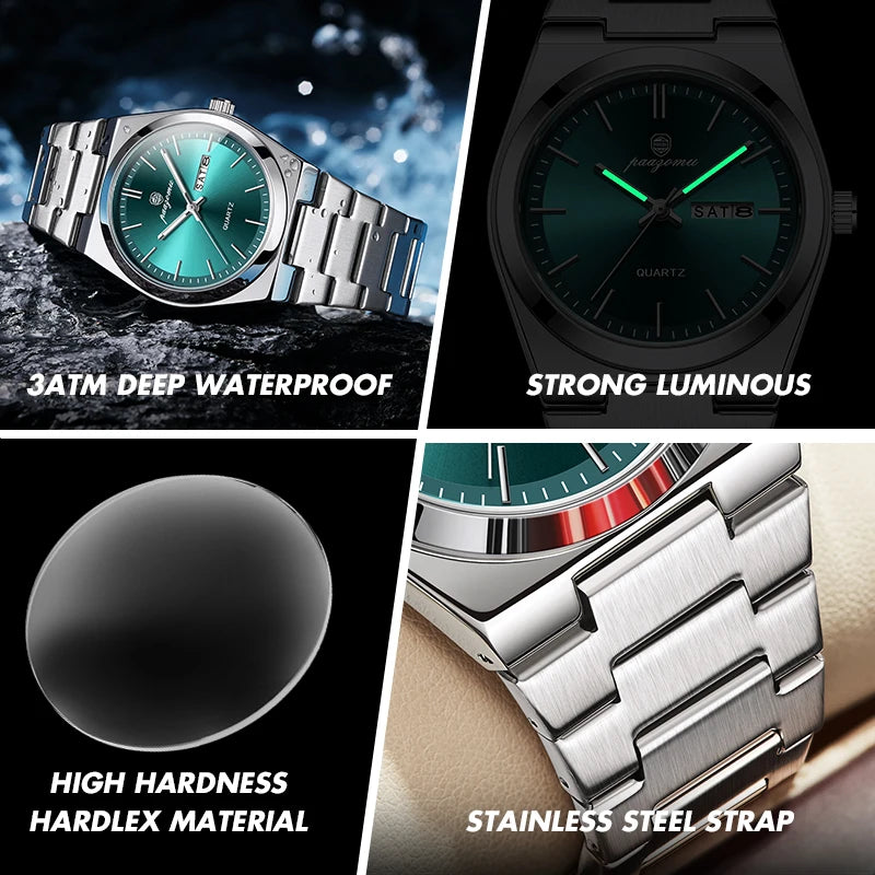 PAAZOMU Luminous Women Watch