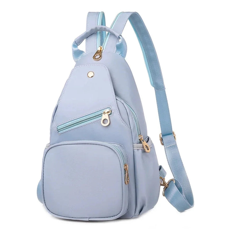 PU Leather School Backpack