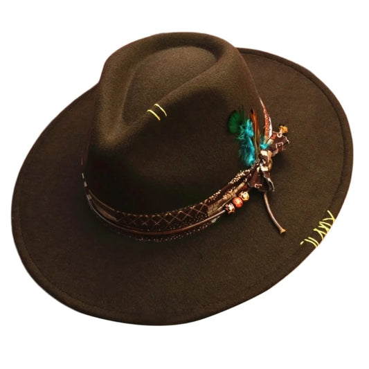 Western Fedora Panama Hat