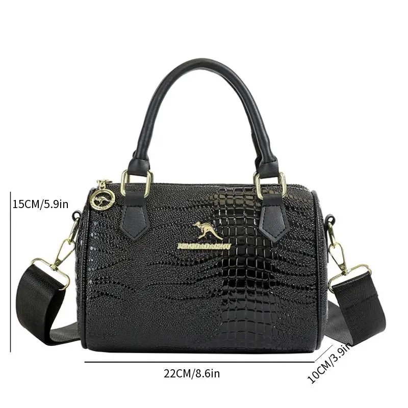 Women's Small Black Crossbody Shoulder Bag