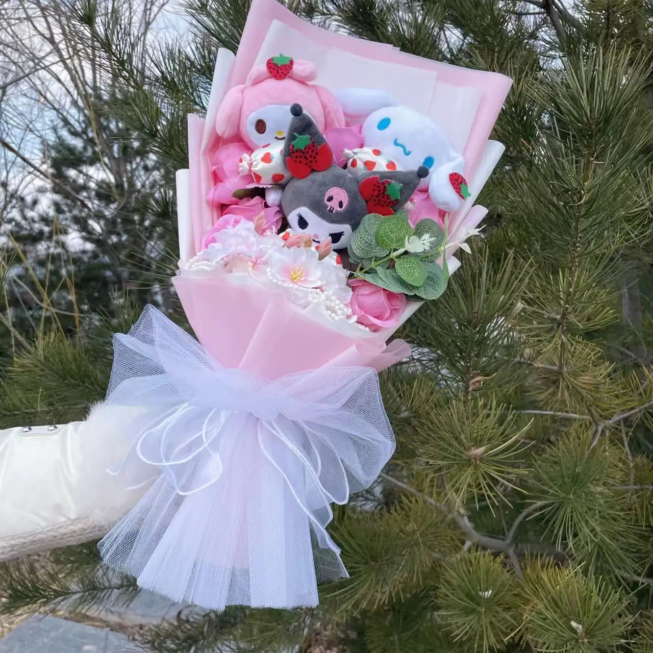 Plush Cartoon Bouquet Gift