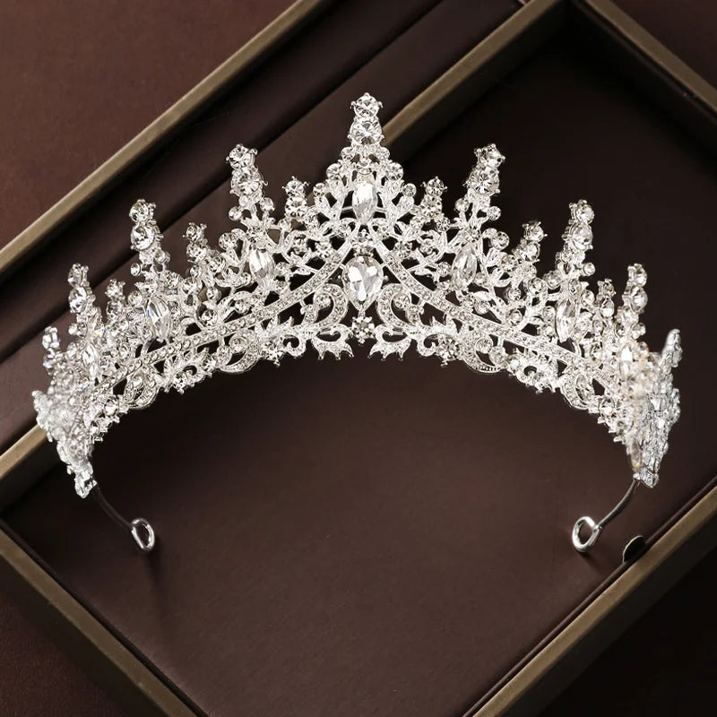 Bridal Crystal Crown Jewelry Set