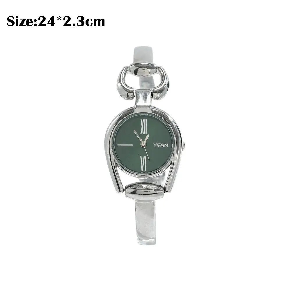 Women's Button Bracelet Quartz Watch