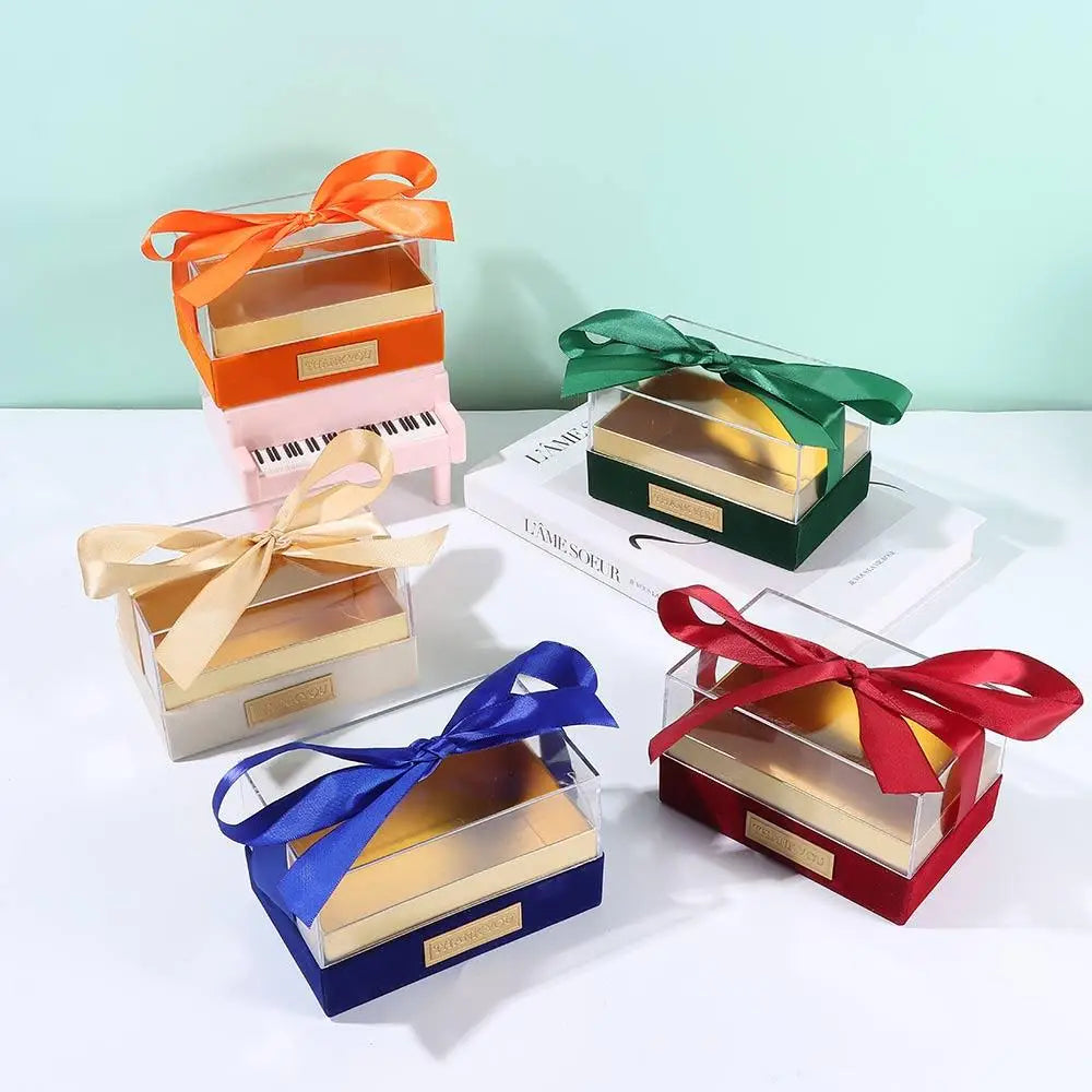 Acrylic Transparent Gift Box Bow Wedding
