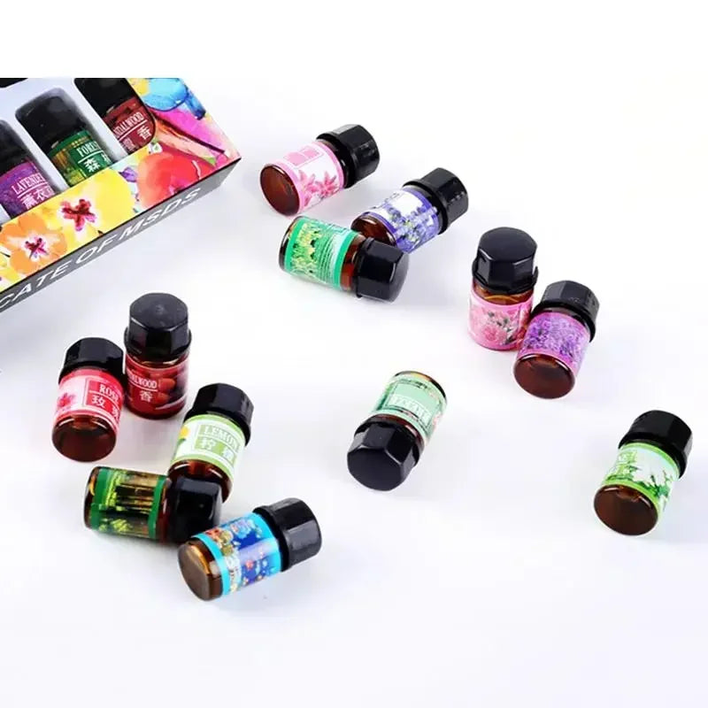 Essential Oil Set 12 Pcs Aromatherapy 3ml