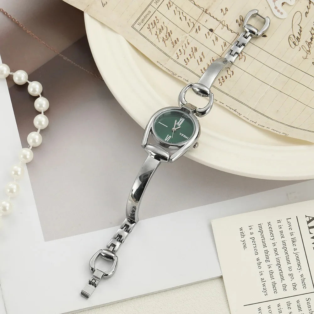Women's Button Bracelet Quartz Watch