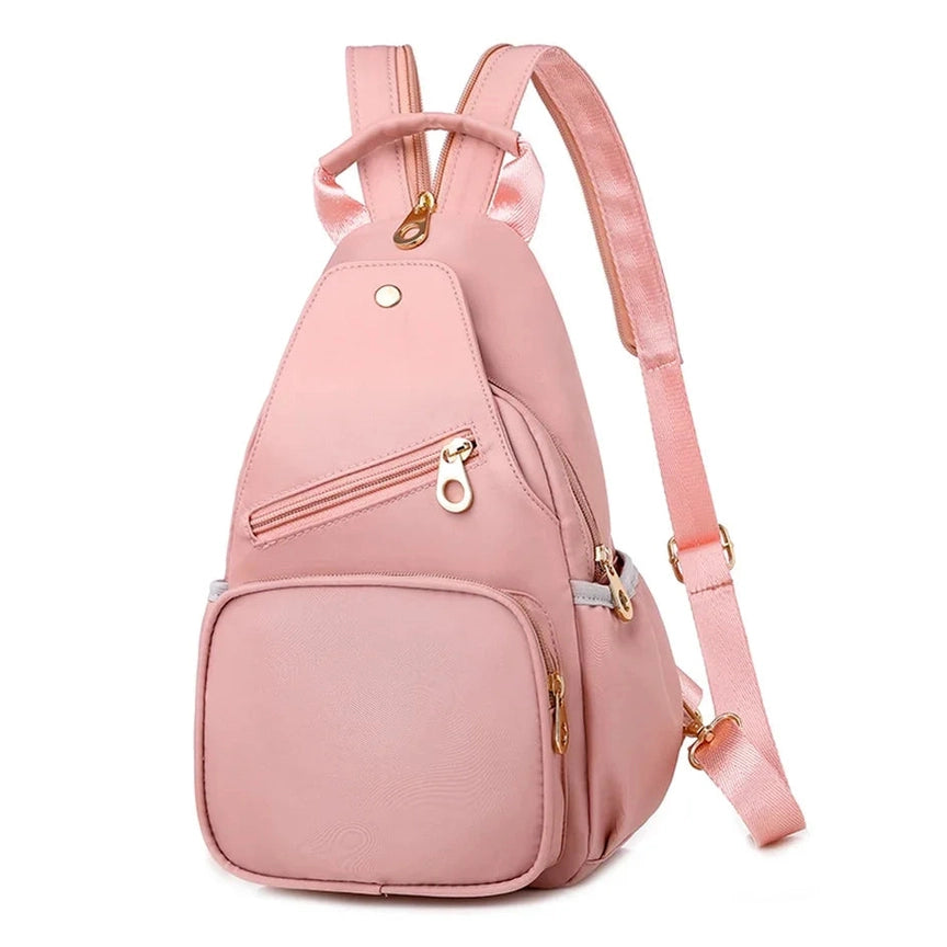 PU Leather School Backpack