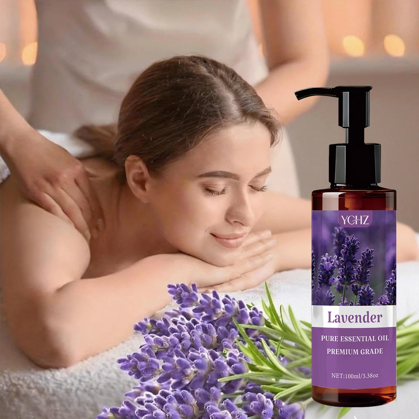 Lavender Essential Oil Skin Hair Care 100ml