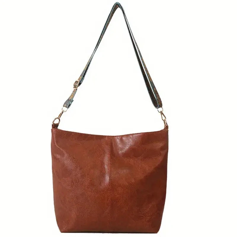 Women's Casual Zipper Tote Shoulder Bag