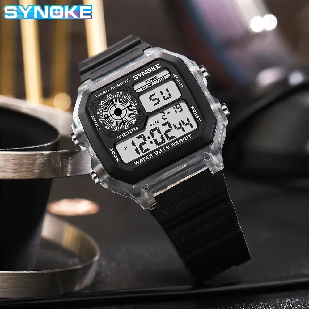 SYNOKE Digital Sport Watch