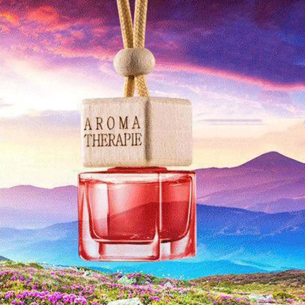 Hanging Car Perfume Glass Bottle Diffuser