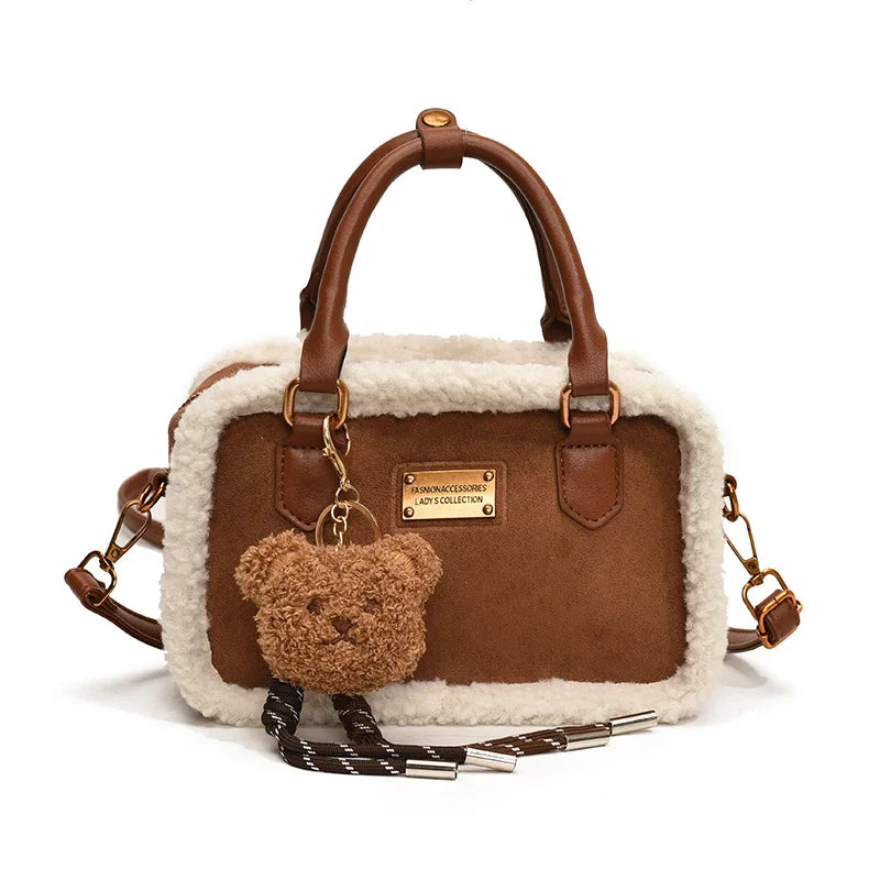 Plush Versatile Crossbody Bag