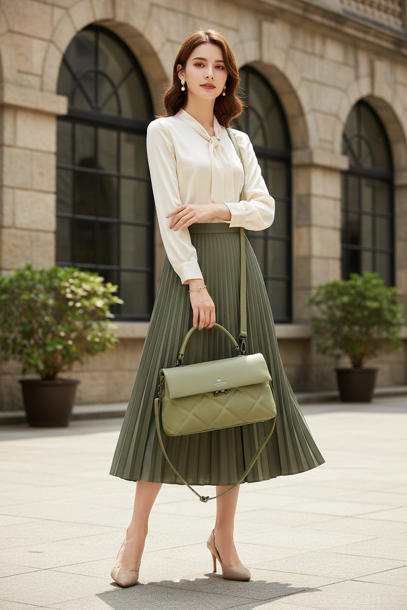 Soft Leather Crossbody Bag