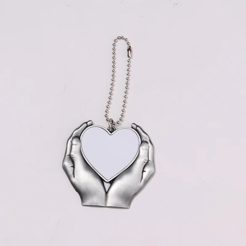 Love Angel Wing Sublimation Keychain Gift