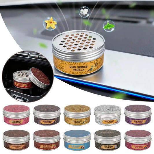 Car Air Freshener Wood Block Coffee Scent