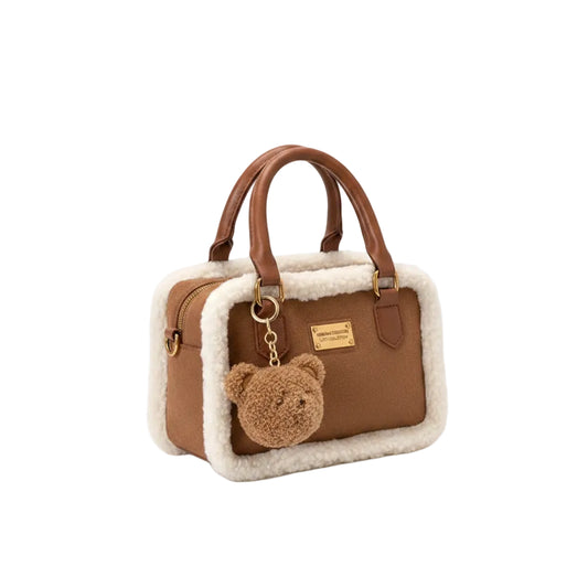 Plush Versatile Crossbody Bag