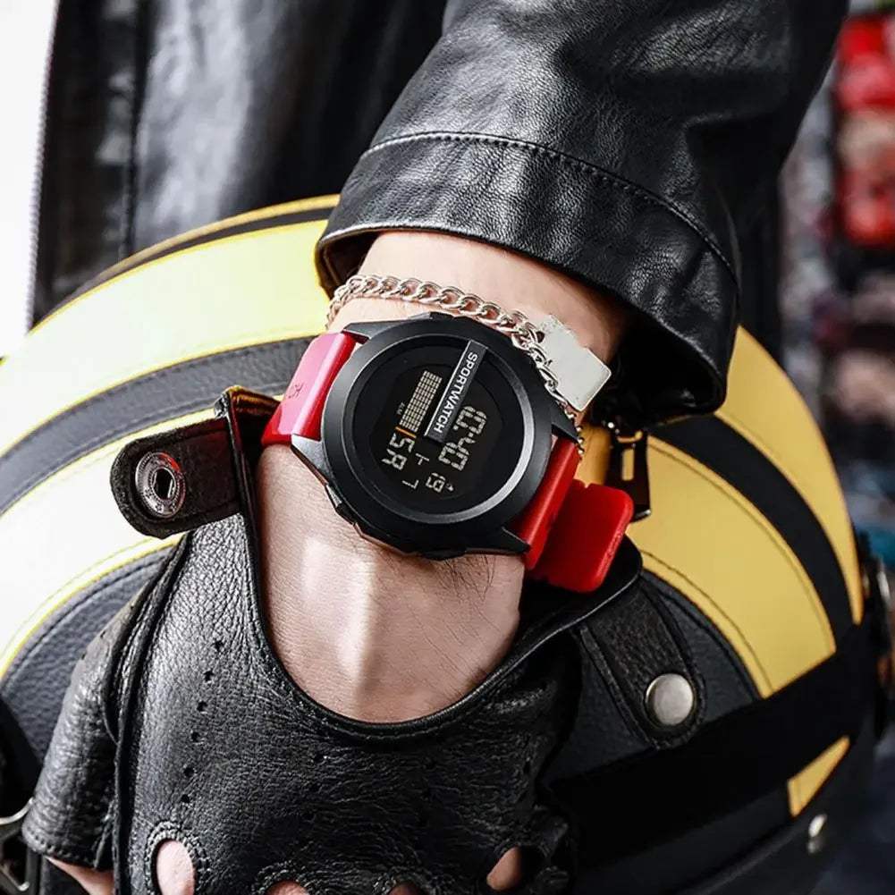 Men's LED Digital Sports Watch with Alarm