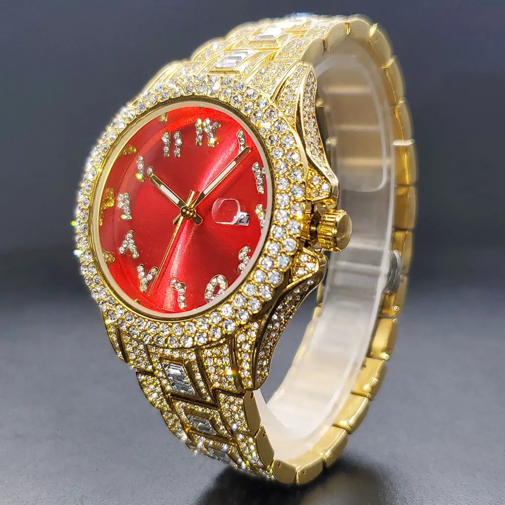 Red Diamond Women Watch