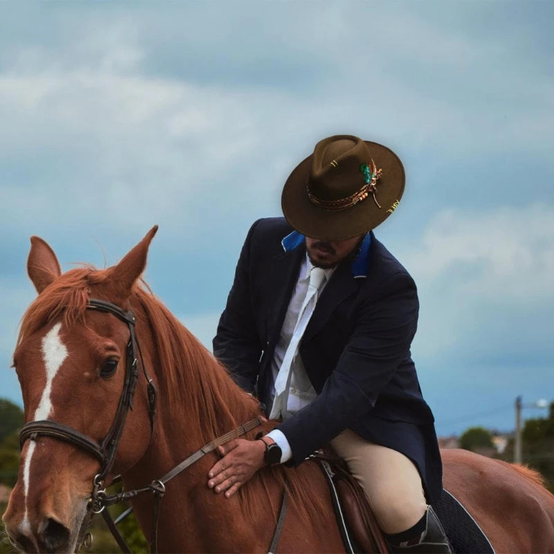 Western Fedora Panama Hat