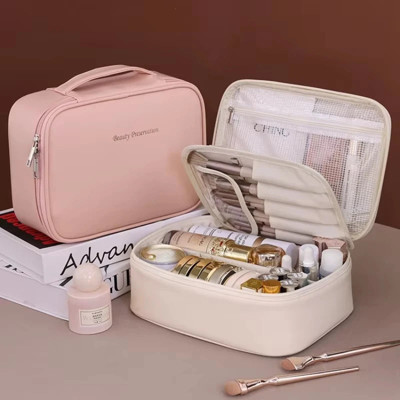 Women's Large Capacity Travel Makeup Bag