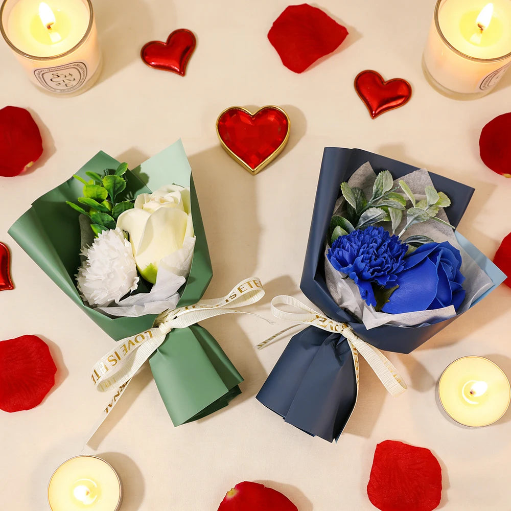 Artificial Silk Daisy Bouquet Wedding Decor