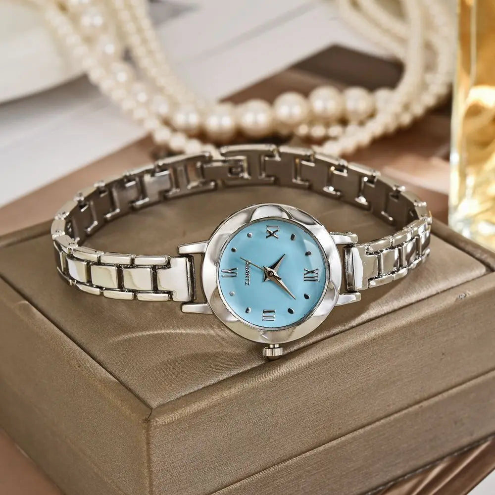 Gold Small Dial Quartz Watch