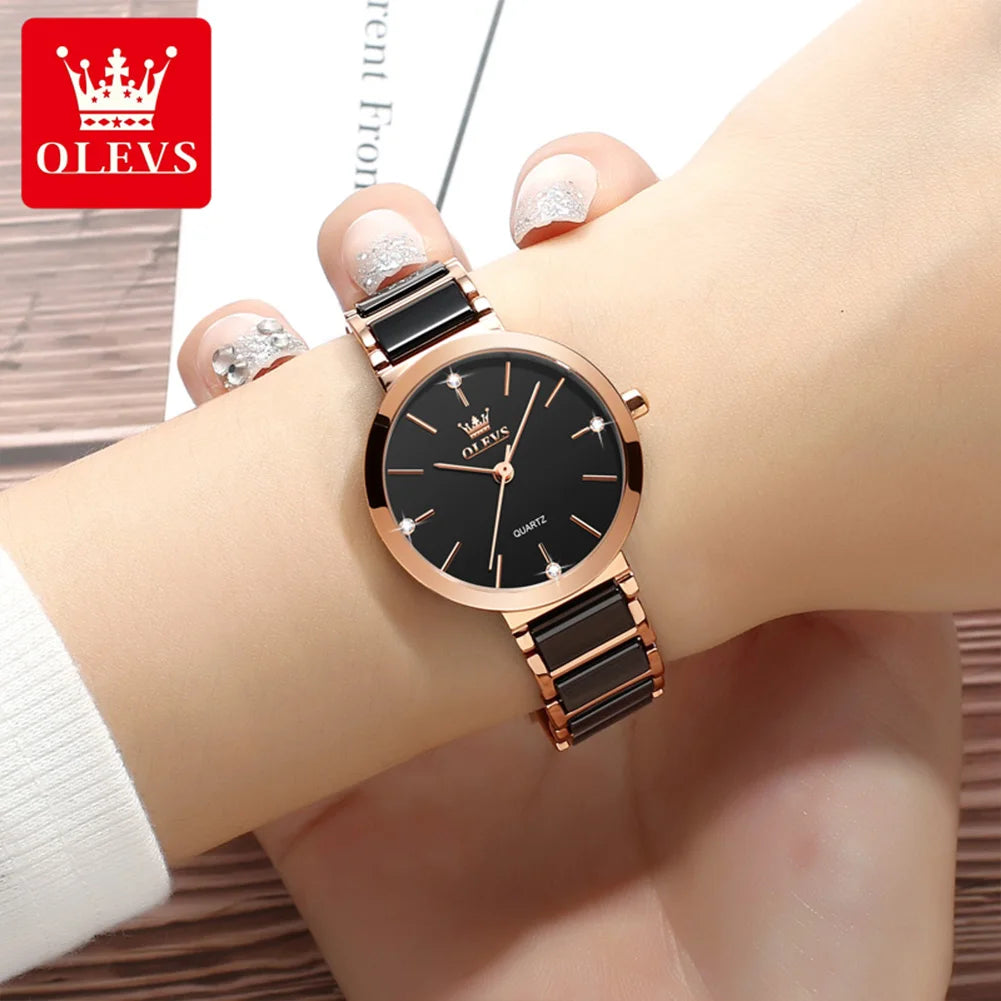 OLEVS Women's Luxury Waterproof Quartz Watch