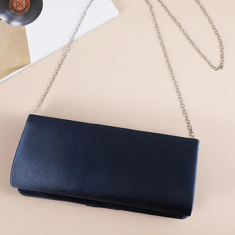 Velvet Diamond Evening Clutch Bag