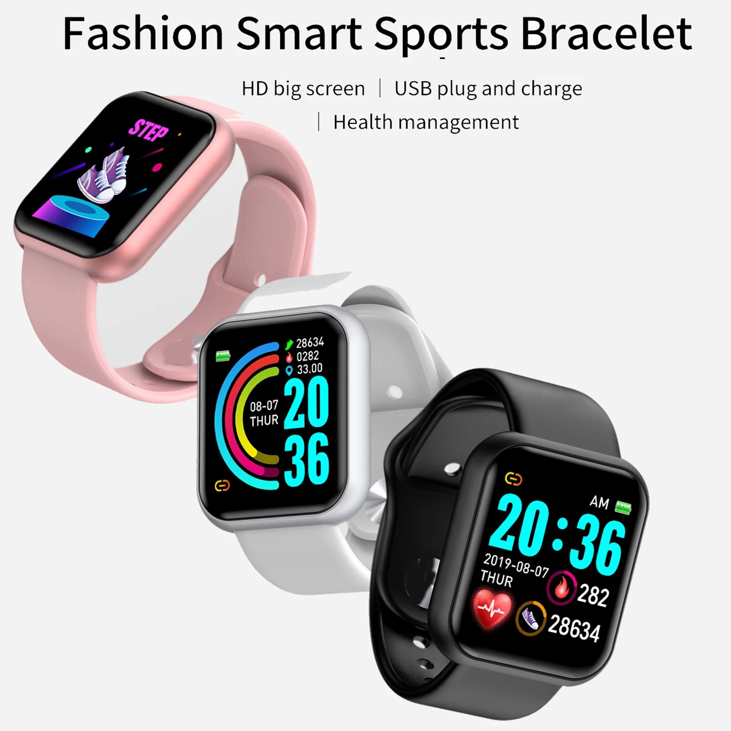 Smart Fitness Bluetooth Watch