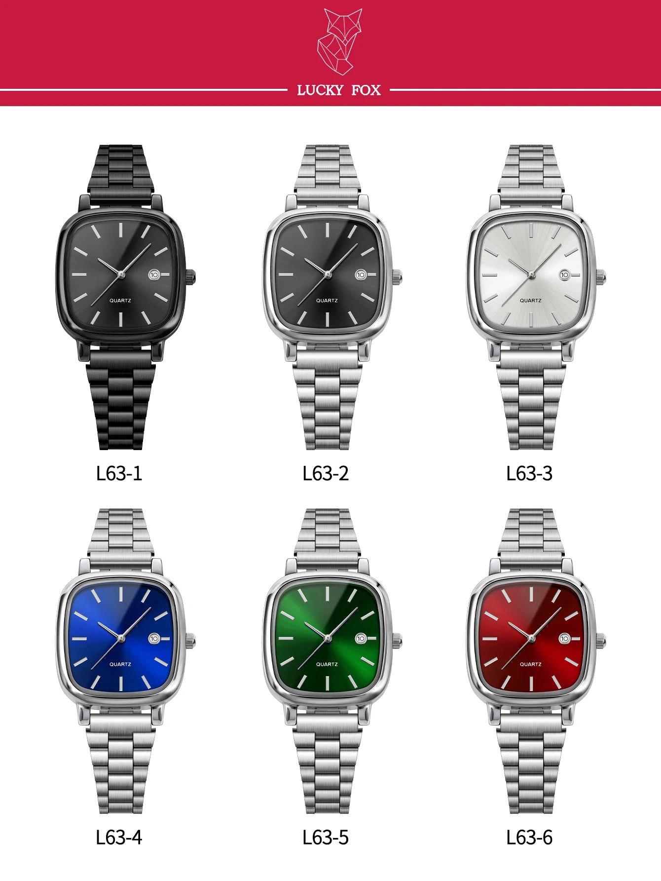 Women's Luxury Quartz Watch Calendar Steel