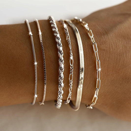 Sterling Silver Bracelet Gift Set