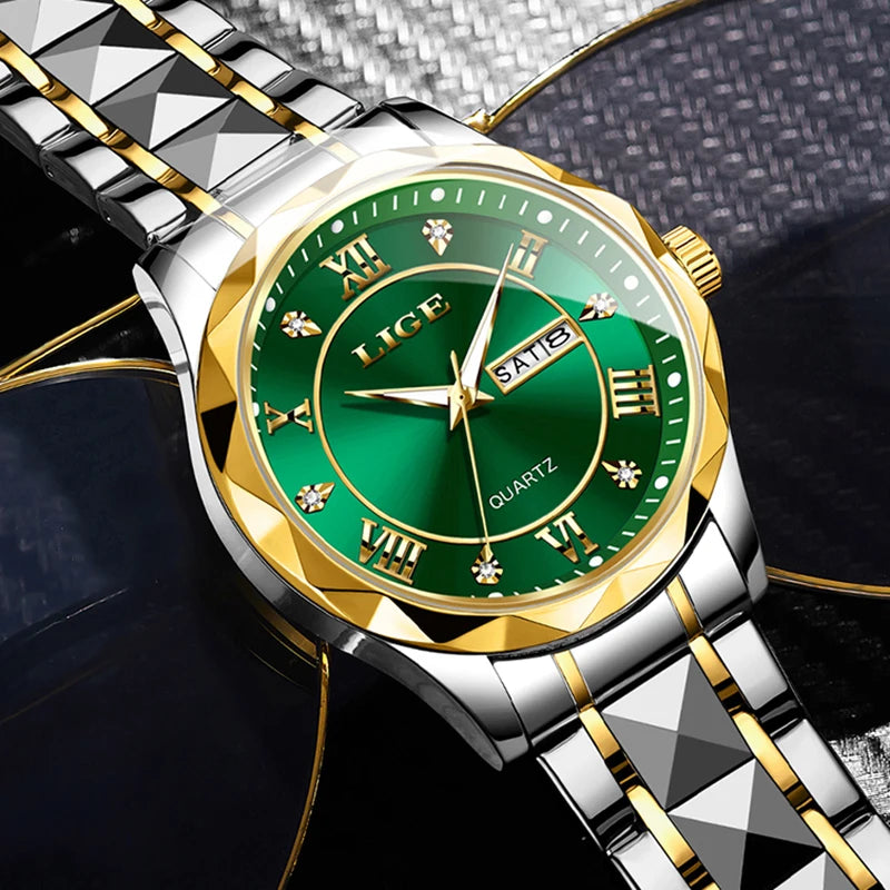 LIGE Chronograph Sport Men's Watch
