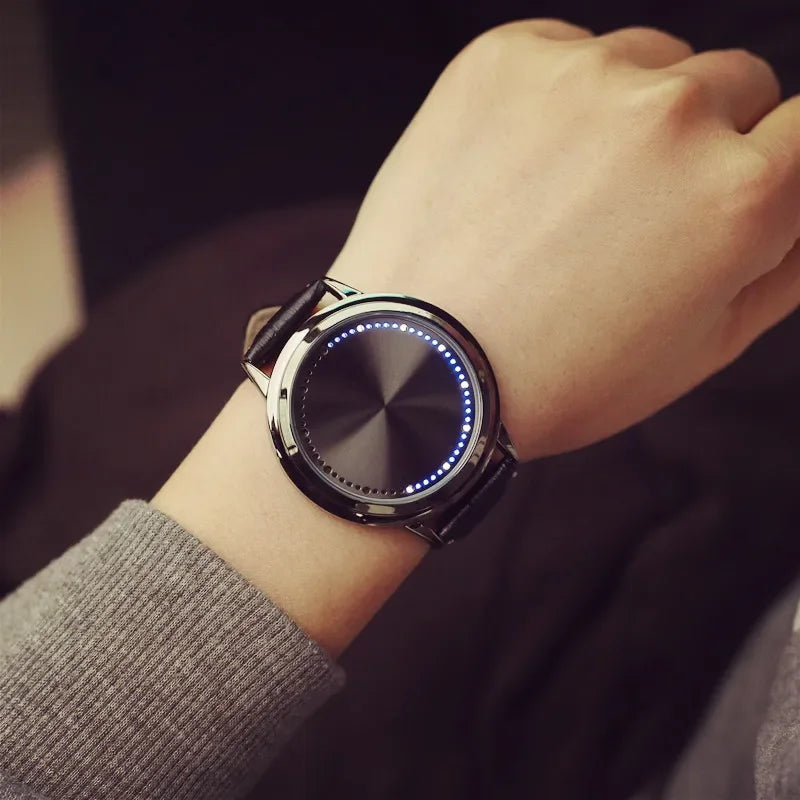 LED Touch Couple Watch
