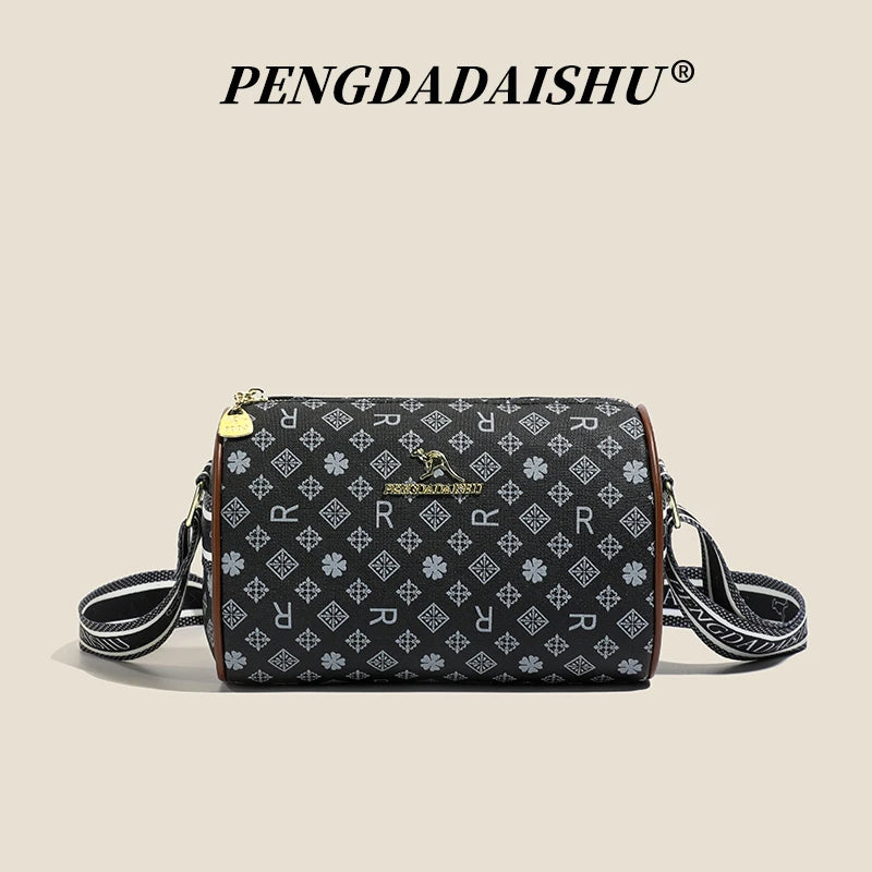 Women's Letter Print Crossbody Bag