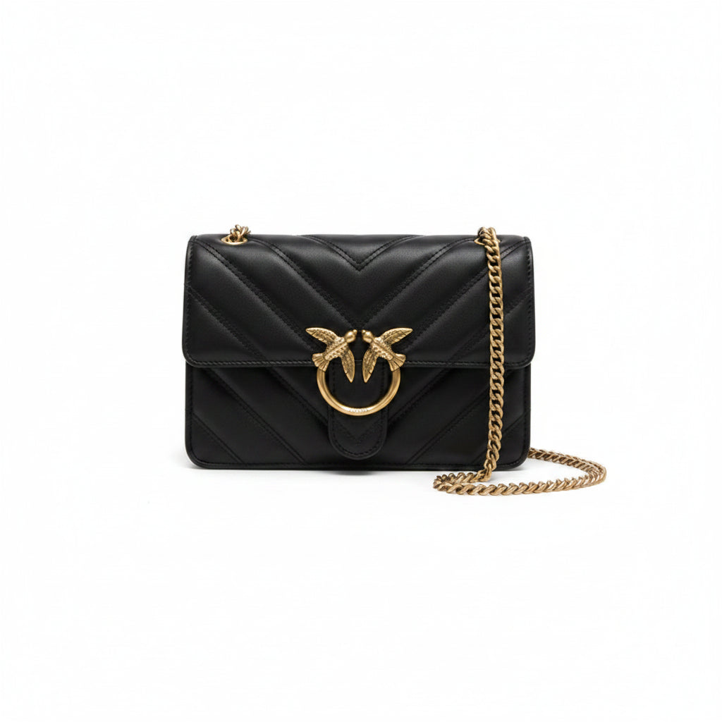 Leather Shoulder Bag Elegant