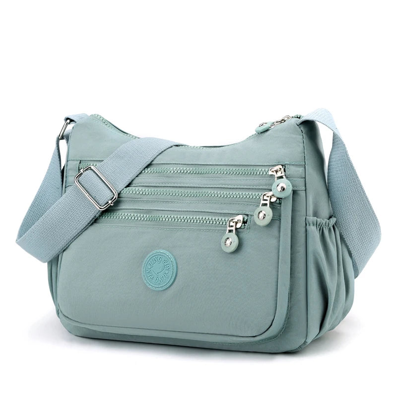 Women's Waterproof Nylon Crossbody Bag