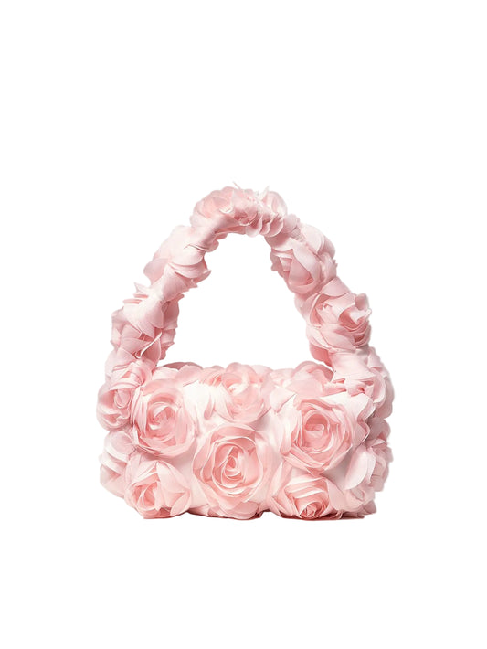 Rose Evening Square Bag