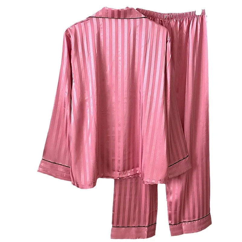 Silk Cool Long-Sleeve Pajama Set
