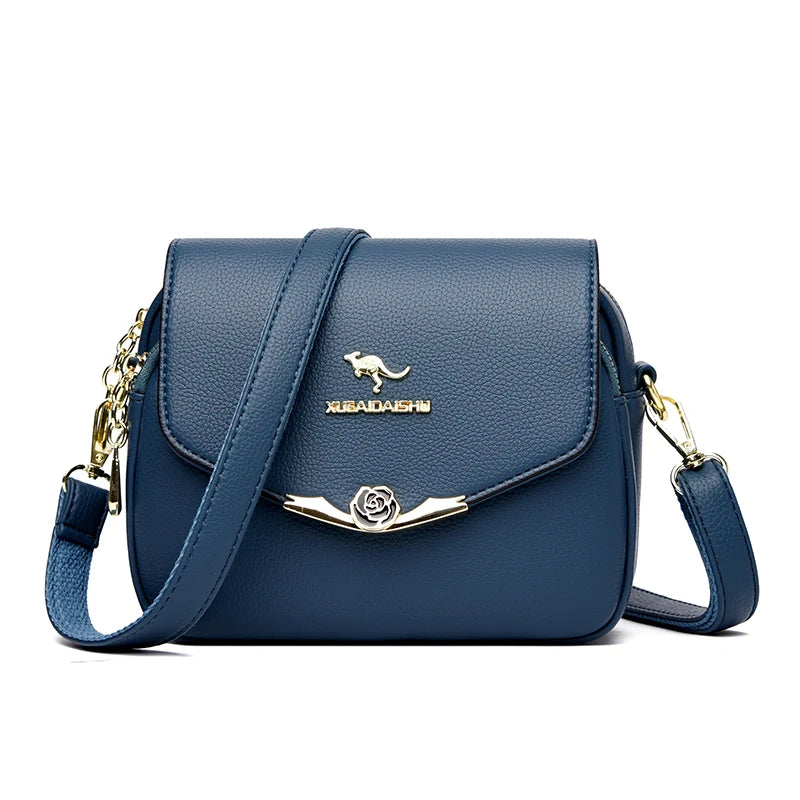 Soft Leather Small Messenger Bag