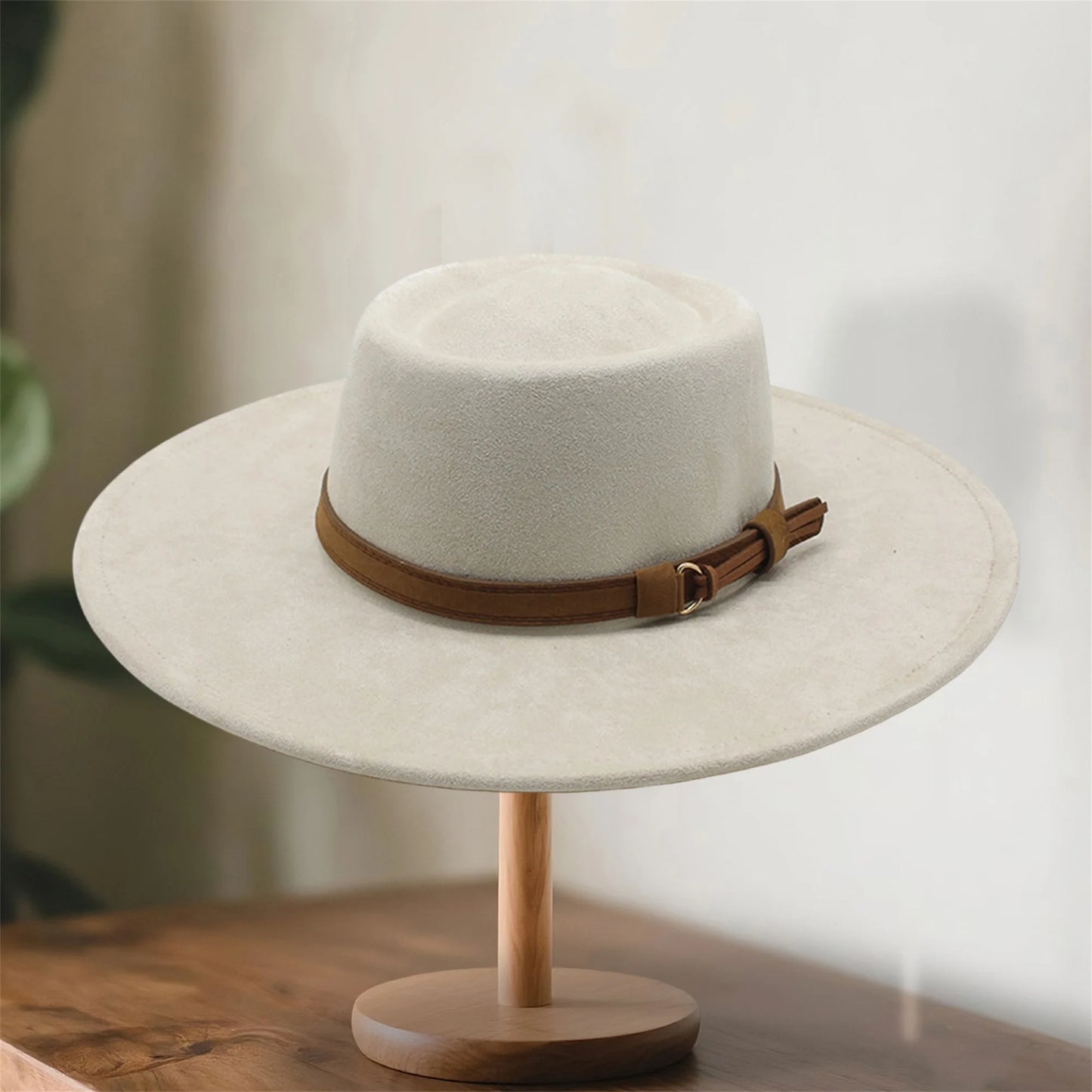 Wide Brim Elegant Top Hat