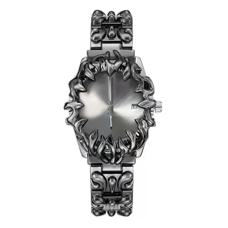 Men's Unique Paw-Shaped Quartz Watch