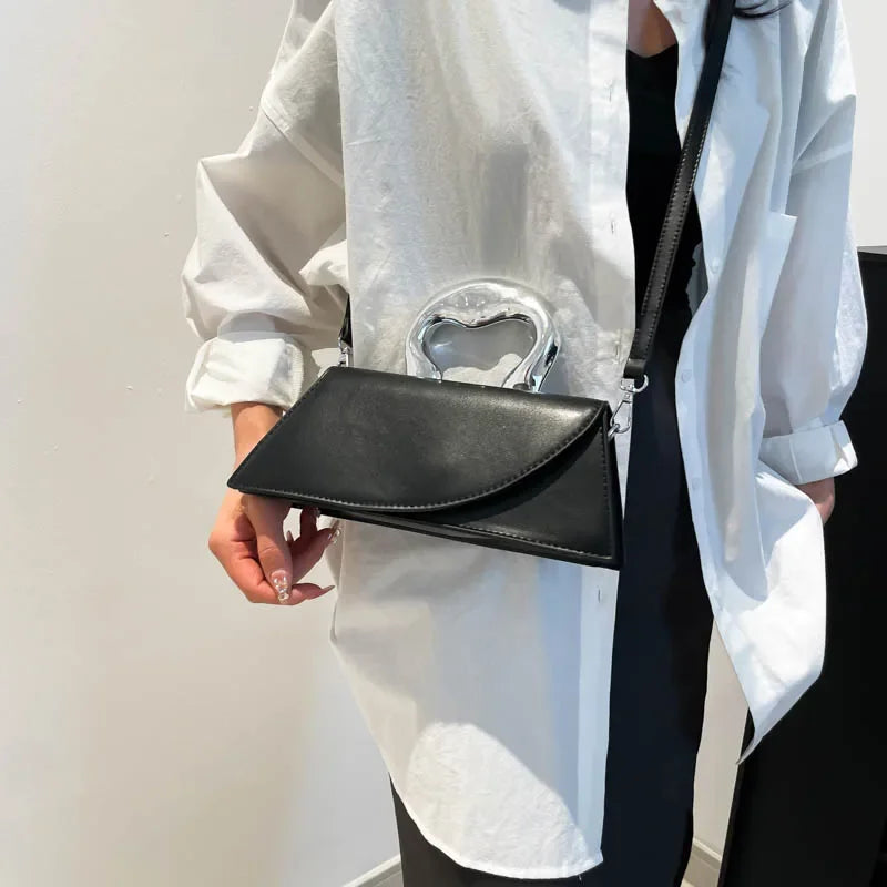 Small PU Leather Tote Bag